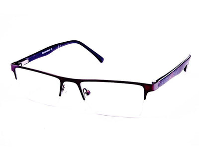 Rectangle Brown WITH Grey Half Frame AND6605N - Specsmakers