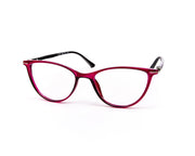 Specsmakers - Unisex Cateye Full Frame - Purple Shine BLACK - COC102 - (LENSES INCLUDED)*