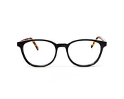 SHELL HAPSTER - FULL FRAME - BLACK SHINE - OVAL - CO7185 - (Lenses Included)*