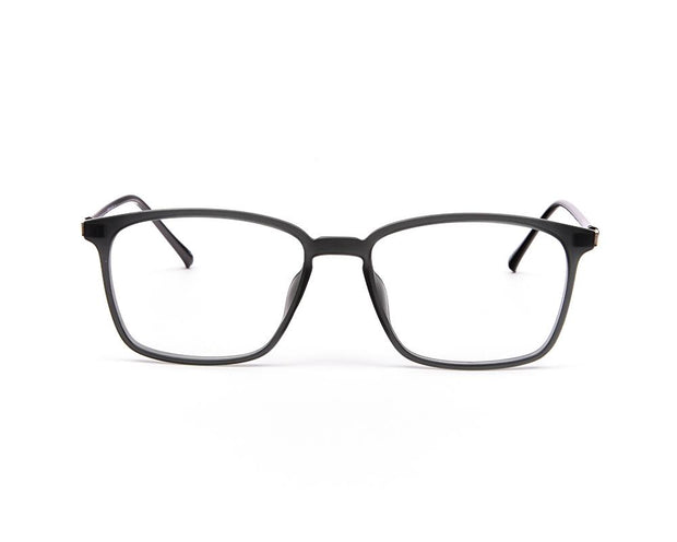 Specsmakers - Unisex Square Full Frame - Grey Matt BLACK - AML8182 - (LENSES INCLUDED)*