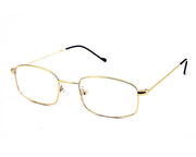 Rectangle Gold WITH Gold Full Frame AMF3053 - Specsmakers