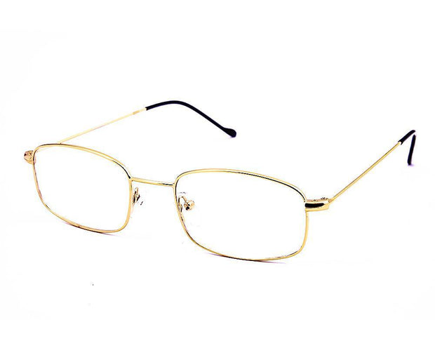 Rectangle Gold WITH Gold Full Frame AMF3053 - Specsmakers