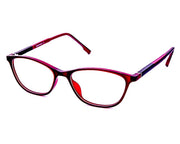 Cateye Red WITH Red Full Frame AMG24483-2 - Specsmakers