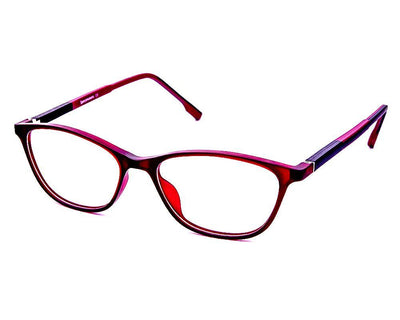 Cateye Red WITH Red Full Frame AMG24483-2 - Specsmakers