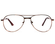 SPECSMAKERS-TUL98034-FULL FRAME-RX-BROWNSHINE-56- (LENSES INCLUDED)*