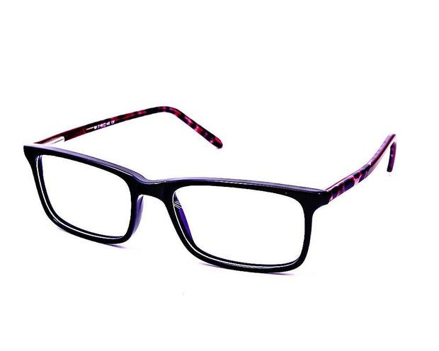 Square Red WITH Black Shine Full Frame BH316 - Specsmakers