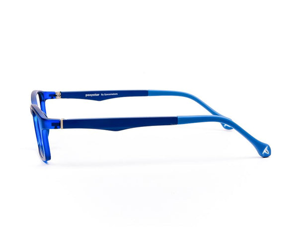 Peepstar - KIDS Rectangle Full Frame - Blue Matt Blue - AMLT14007 - (LENSES INCLUDED)*
