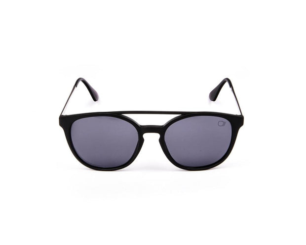 SUNGLASS - FULL FRAME - BLACK MATT - WAA0712 - DB ROUND - 55