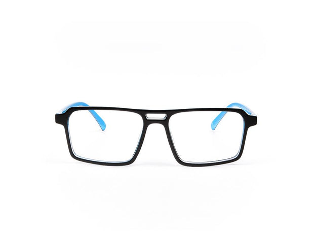 SHELL FRAME - FULL FRAME - BLACK SHINE - TUK2416 - SQUARE - 51 - Lenses Included