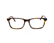 SHELL HAPSTER - FULL FRAME - BROWN TORTISE - RECTANGLE - CO7182 - (Lenses Included)*
