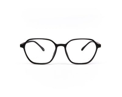 SHELL FRAME - FULL FRAME - BLACK MATT - TUK2409 - SQUARE - 54 - Lenses Included