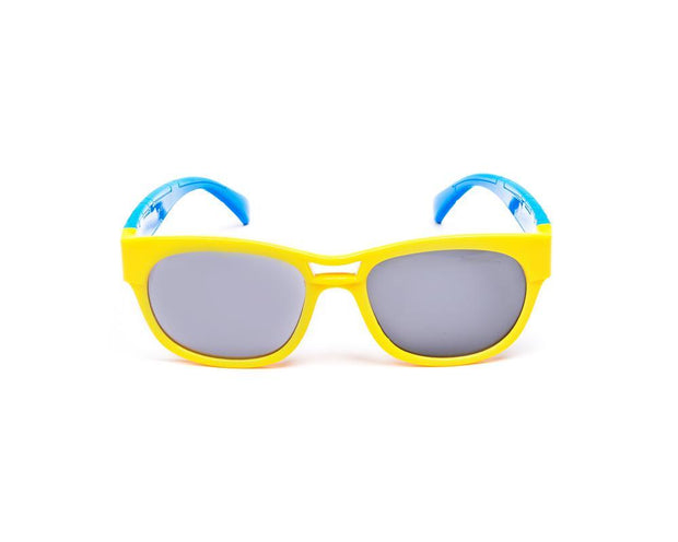 Square Yellow Shine WITH Blue SUNGLASS KIDS AMK812
