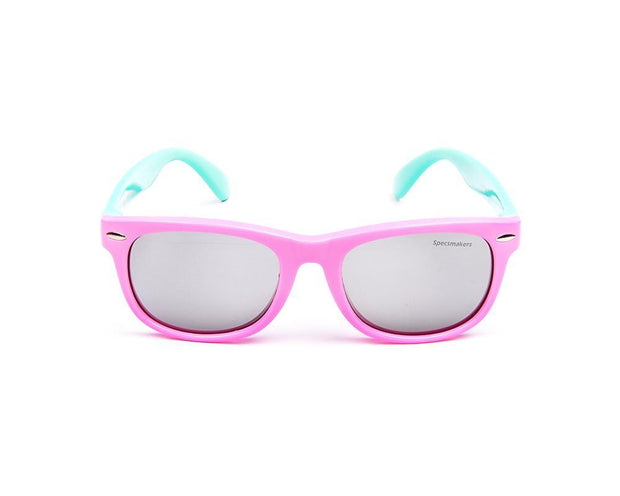 Rectangle PINK SHINE WITH GREEN SUNGLASS KIDS AMK802