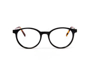 SHELL HAPSTER - FULL FRAME - BLACK SHINE - ROUND - CO7181 - (Lenses Included)*
