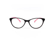 SHELL FRAME - FULL FRAME - BLACK SHINE - TUK2382 - CATEYE - 53 - Lenses Included