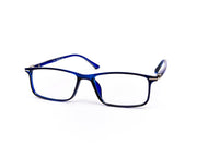 Specsmakers - Unisex Rectangle Full Frame - Blue Shine Blue - COC101 - (LENSES INCLUDED)*