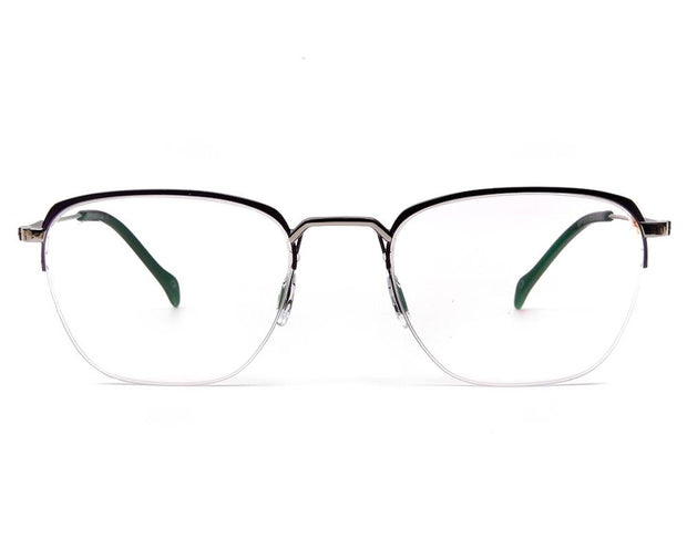 Specsmakers - Unisex Square Half Frame - Purple Matt- AMO2418 - (LENSES INCLUDED)*