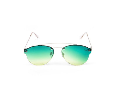 SUNGLASS - FULL FRAME - SILVER SHINE - WAA1476 - DB AOVAL - 60