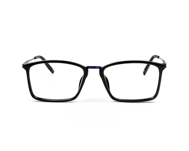 SHELL  - FULL FRAME - BLACK SHINE - SQUARE - AML8185 - (Lenses Included)*