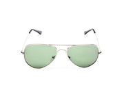 METAL SUNGLASS - FULL FRAME - SILVER SHINE - SOI3025 - AOVAL - 57