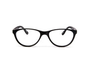 SHELL  - FULL FRAME - UNISEX - BLACK MATT - BLACK - CATEYE - (Lenses Included)*