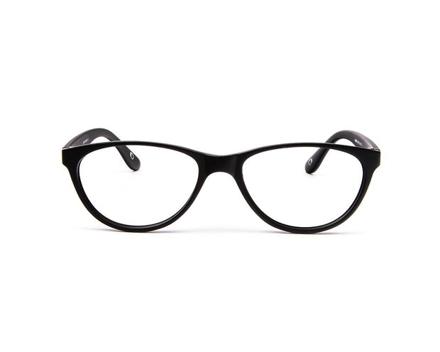 SHELL  - FULL FRAME - UNISEX - BLACK MATT - BLACK - CATEYE - (Lenses Included)*