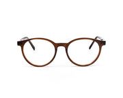SHELL HAPSTER - FULL FRAME - BROWN TORTISE - ROUND - CO7181 - (Lenses Included)*