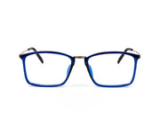 SHELL  - FULL FRAME - BLUE SHINE - SQUARE - AML8185 - (Lenses Included)*