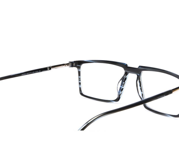 Rectangle Blue Shine WITH Grey Shell Frame SS20050 - (LENSES INCLUDED)*
