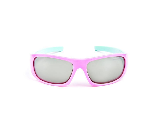Rectangle PINK SHINE WITH GREEN SUNGLASS KIDS AMK808