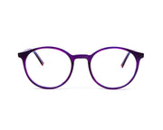 HAPPSTER - FULL FRAME - UNISEX - PURPLE SHINE - PURPLE - ROUND - (Lenses Included)*