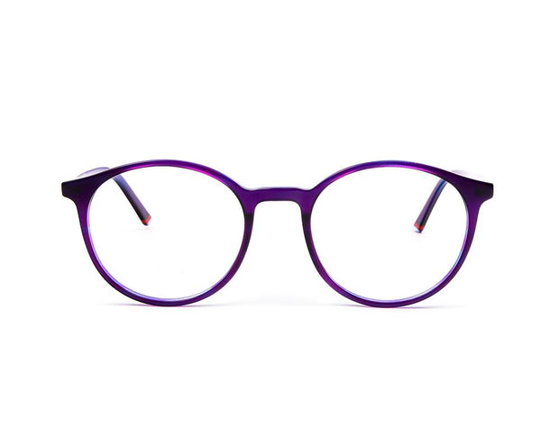 HAPPSTER - FULL FRAME - UNISEX - PURPLE SHINE - PURPLE - ROUND - (Lenses Included)*