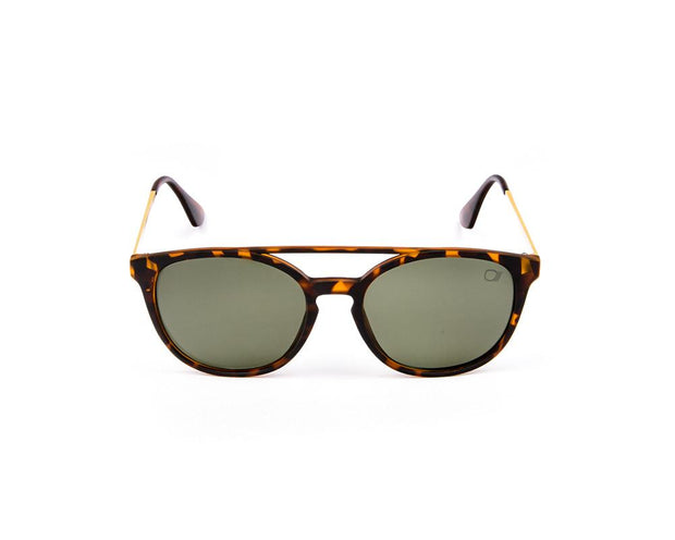 SUNGLASS - FULL FRAME - BROWN MATT - WAA0712 - DB ROUND - 55