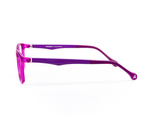 Peepstar - KIDS Rectangle Full Frame - Purple Matt Purple - AMLT14001 - (LENSES INCLUDED)*