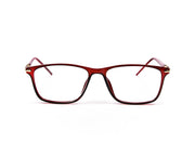 SHELL  - FULL FRAME - RED SHINE - RECTANGLE - AML11711 - (Lenses Included)*