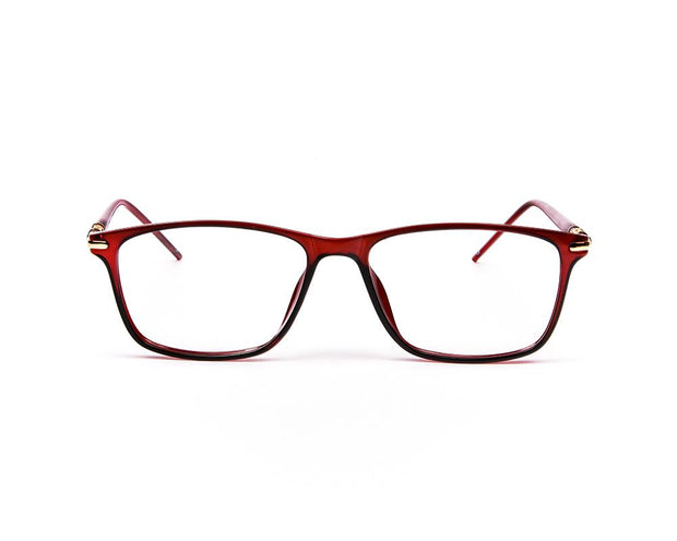 SHELL  - FULL FRAME - RED SHINE - RECTANGLE - AML11711 - (Lenses Included)*