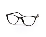 Specsmakers - Unisex Cateye Full Frame - Black Matt BLACK - COC102 - (LENSES INCLUDED)*