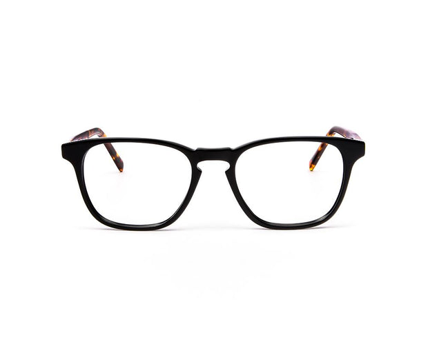 SHELL HAPSTER - FULL FRAME - BLACK SHINE - SQUARE - CO7184 - (Lenses Included)*
