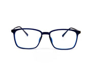Specsmakers - Unisex Square Full Frame - Blue Matt Blue - AML8182 - (LENSES INCLUDED)*