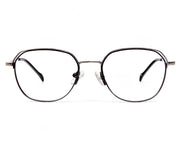 Specsmakers - Unisex Square Full Frame - Purple Matt Grey Metallic - AMO2420 - (LENSES INCLUDED)*