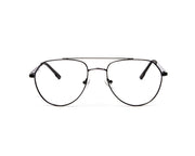 METAL  - FULL FRAME - BLACK SHINE - DB AOVAL - ANF30352 - (Lenses Included)*
