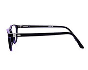 Cateye BLACK WITH Black Shine Full Frame AOMSH13N - Specsmakers