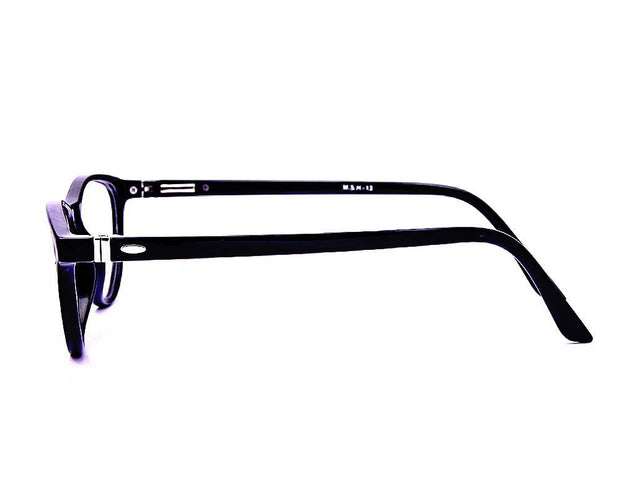 Cateye BLACK WITH Black Shine Full Frame AOMSH13N - Specsmakers