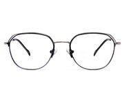 Specsmakers - Unisex Square Full Frame - Blue  Matt Grey Metallic - AMO2420 - (LENSES INCLUDED)*