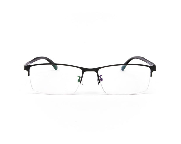 METAL  - HALF FRAME - BLACK MATT - TUK78071 - RECTANGLE - 51 - Lenses Incuded