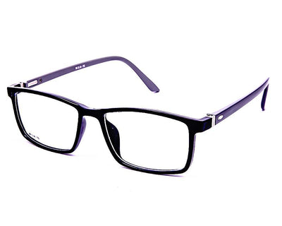 Rectangle Grey WITH Black Shine Full Frame AOMSH16N - Specsmakers