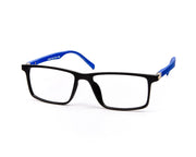 Specsmakers - Unisex Rectangle Full Frame - Black Matt Blue - COC104 - (LENSES INCLUDED)*