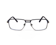 Specsmakers - Unisex DB Rectangle Full Frame - Blue Matt Grey Metallic - ANF30633 - (LENSES INCLUDED)*