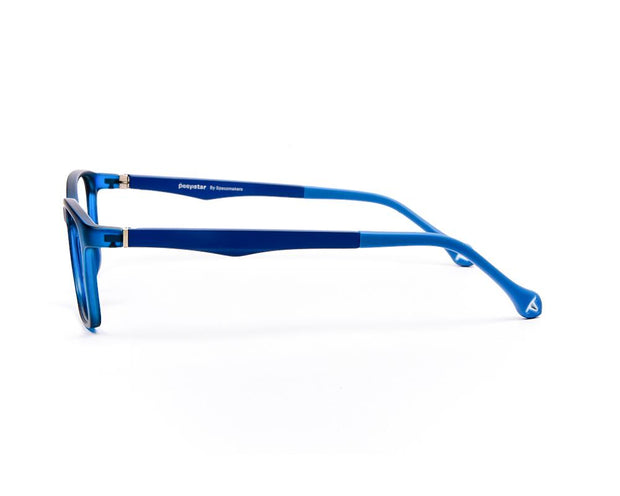 Peepstar - KIDS Rectangle Full Frame - Blue Matt Blue - AMLT14001 - (LENSES INCLUDED)*