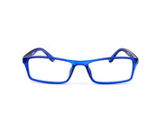 SHELL  - FULL FRAME - UNISEX - BLUE MATT - BLUE - RECTANGLE - (Lenses Included)*